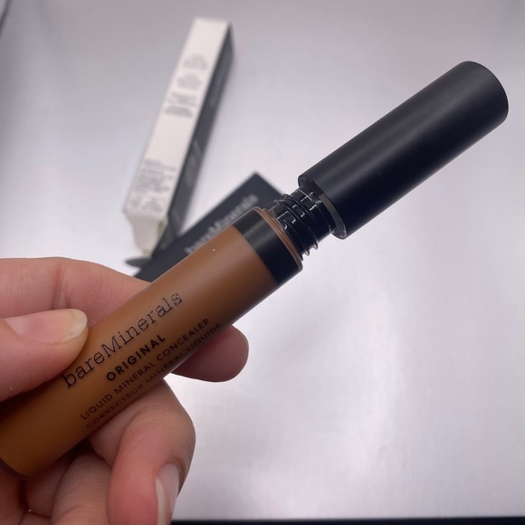 bareMinerals Original Liquid Mineral Concealer Dark 5W Set of 2 Full Size New - Picture 8 of 8